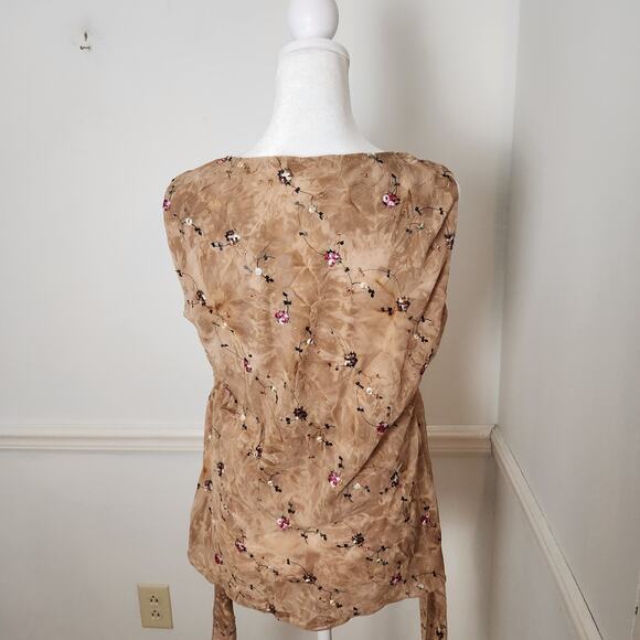 Vtg 90s Y2K B Moss Tank Top Size Medium Womens Fairy Grunge Babydoll WhimsiGoth - Picture 7 of 13